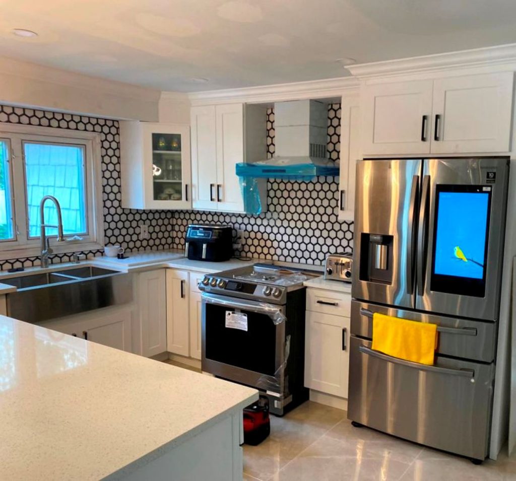 kitchen project photo from David and Goliath Construction