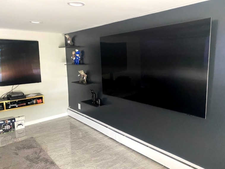 living room project photo from David and Goliath Construction