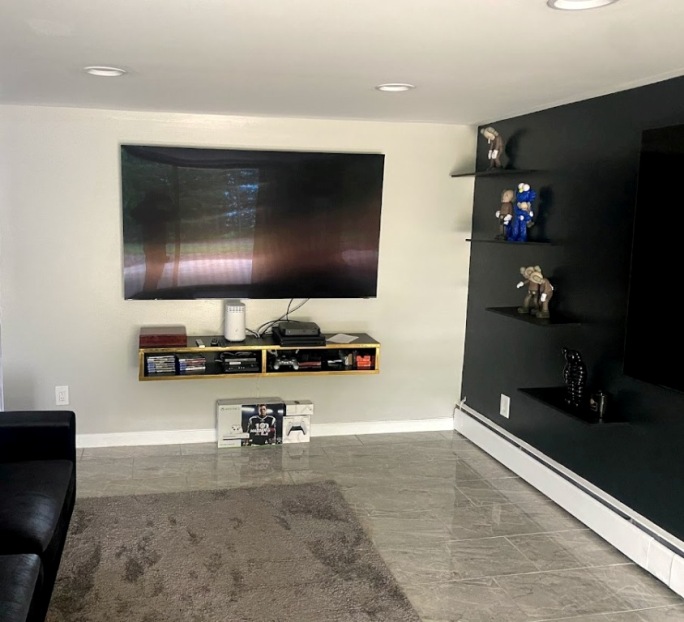 living room project photo from David and Goliath Construction