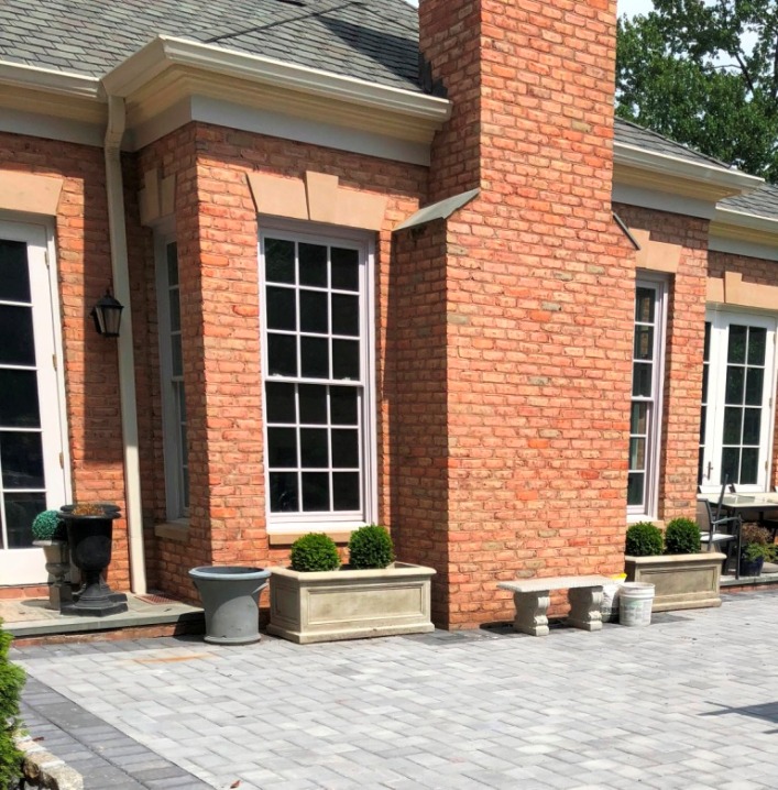 pavers project photo from David and Goliath Construction