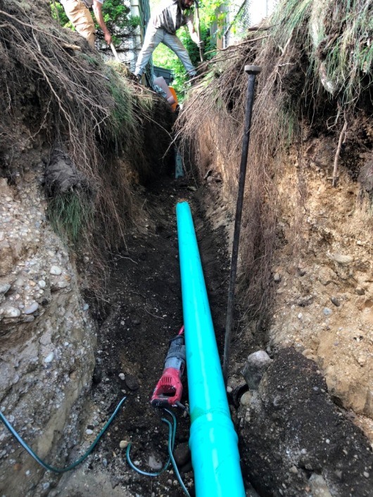 plumbing project photo from David and Goliath Construction